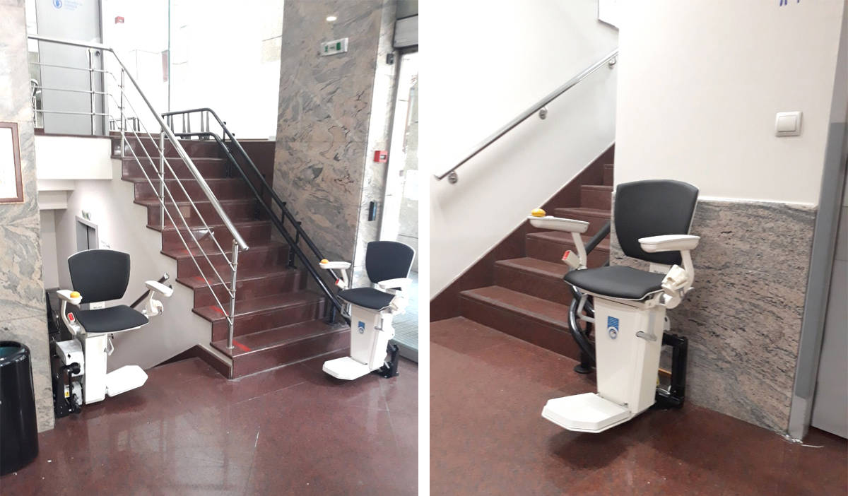 Εγκατάσταση 2 αναβατορίων σκάλας στη Κεντρική Κλινική Αθηνών! Εγκατάσταση 2 αναβατορίων σκάλας στη Κεντρική Κλινική Αθηνών!